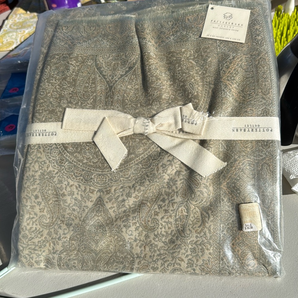 Pottery Barn Wool Throw